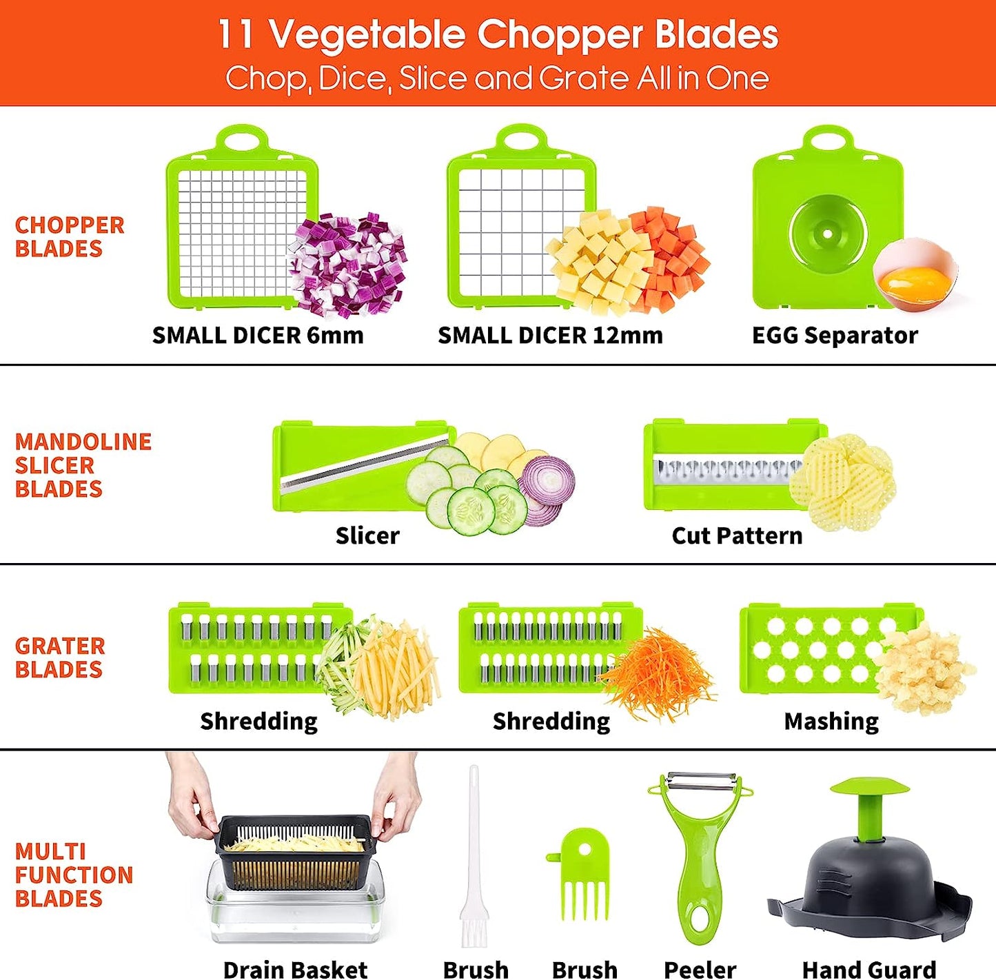 All in 1 Vegetable Chopper