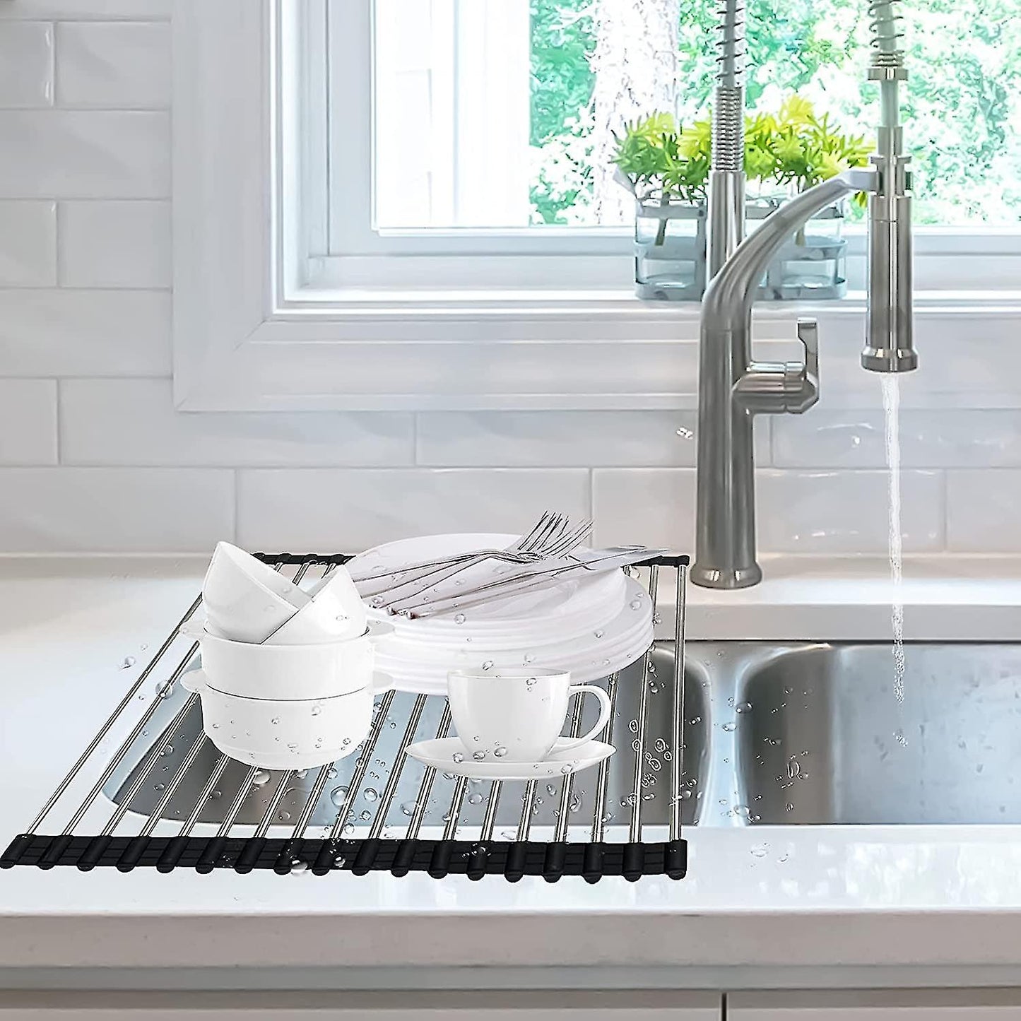 Dish Drying Rack Over The Sink