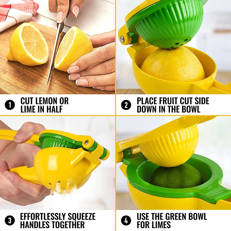 2 In 1 Lemon Lime Squeezer